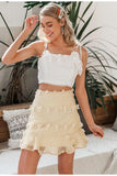 Jupe ivoire boheme boho
