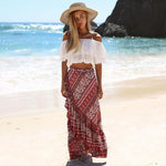 Jupe longue hippie bohème chic