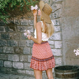 Modèle jupe hippie luxe