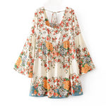 Robe boheme rock de bohemienne