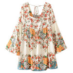 Robe boheme rock femme