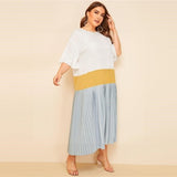 Robe boho grande taille pas cher