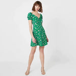 Robe boho verte 2020