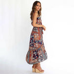 Robe esprit bohème longue chic de bohemienne
