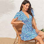 Robe esprit boheme chic de soiree style