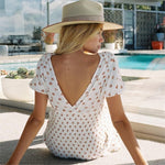 Robe femme boheme blanche tendance