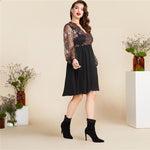 Robe hippie chic dentelle grande taille de qualite