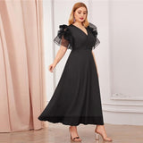 Robe hippie chic longue grande taille hippie