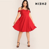Robe hippie grande taille chic femme