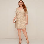 Robe hippie style grande taille boho chic