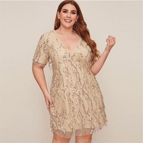 Robe hippie style grande taille chic