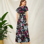Robe longue bohème été style