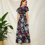 Robe longue bohème été style
