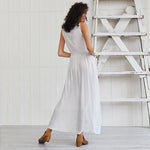 Robe longue boheme a bretelle style