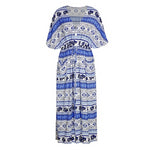 Robe longue boheme automne 2018 femme
