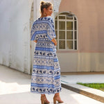 Robe longue boheme automne 2018 style