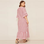 Robe longue boheme grande taille pas cher femme