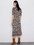 Robe longue hippie hiver boho