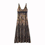 Robe longue type boheme femme