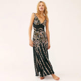 Robe longue type boheme tendance