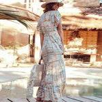 Robe maxi longue boho hippie