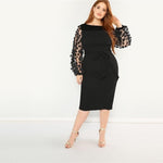 Robe romantique boheme grande taille tendance