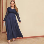 Robe style hippie grande taille luxe