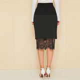 chic jupe bohème chic dentelle 2020