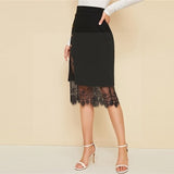 chic jupe bohème chic dentelle 2020