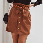 jupe boheme marron 2020
