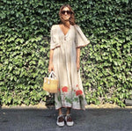 robe-blanche-boheme-manches-longues 2020