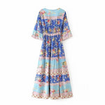 robe-bleu-boho chic