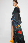 robe-boheme-chic-hiver femme