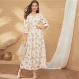 robe-longue-boheme-chic-manches-longues-et-ras-de-cou