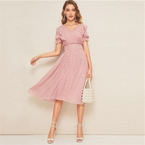 robe-boheme-vieux-rose