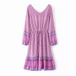 robe-boheme-violet femme