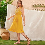 robe-longue-boheme-chic-dentelle