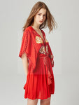 robe-boho-fleurie style