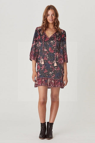 robe-hippie-chic-manche-longue