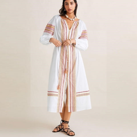 robe-hippie-longue-blanche