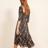 robe-longue-boheme-avec-manche luxe
