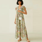 robe-longue-boheme-chic-verte