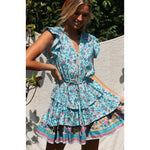 robe-longue-boheme-fleurie tendance