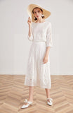 robe-longue-style-boheme-chic-dentelle tendance